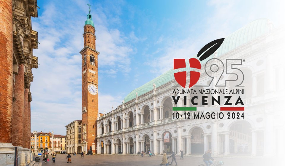 Il Gruppo AGSM AIM per l’adunata degli Alpini, immagine di Vicenza Città