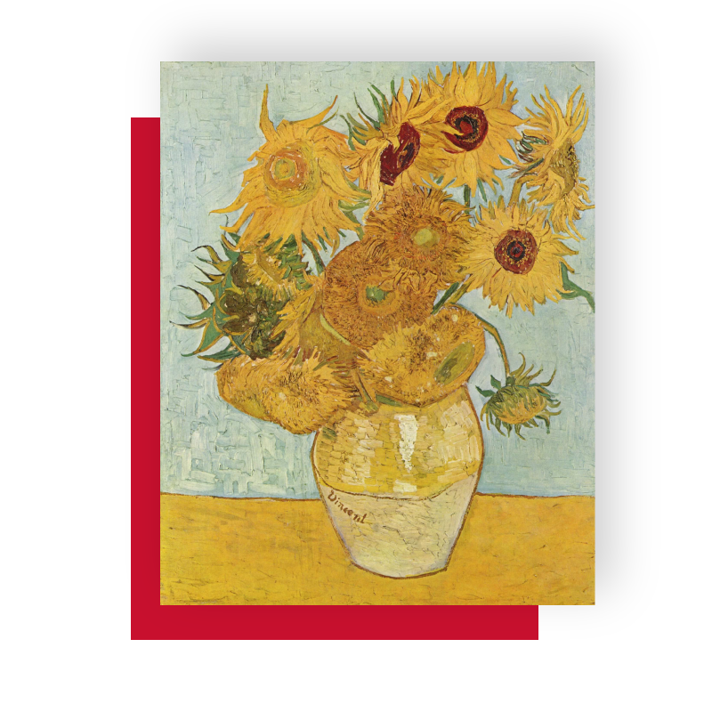Dipinto Van Gogh, I girasoli