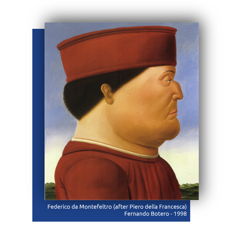 Dipinto Botero, Federico da Montefeltro