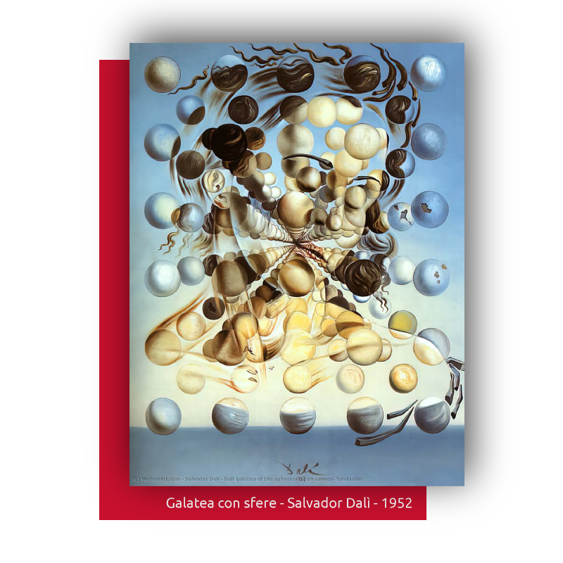 Ritratto Dalì, Galatea con sfere